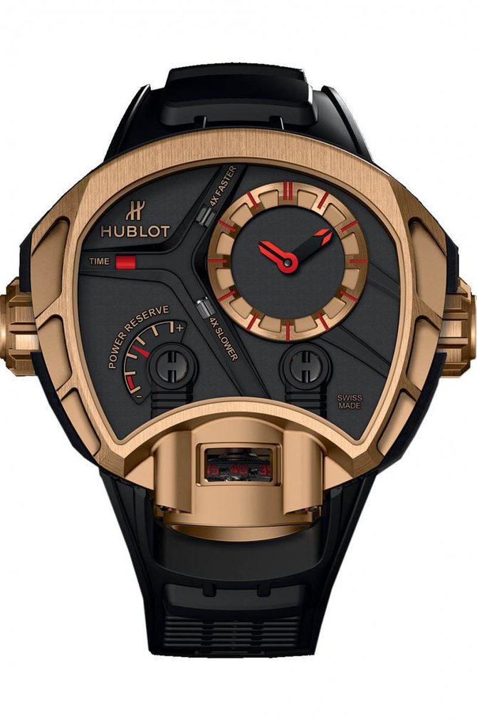 Hublot 902.OX.1138.RX Masterpieces MP 02 Key of Time King Gold - фото 1