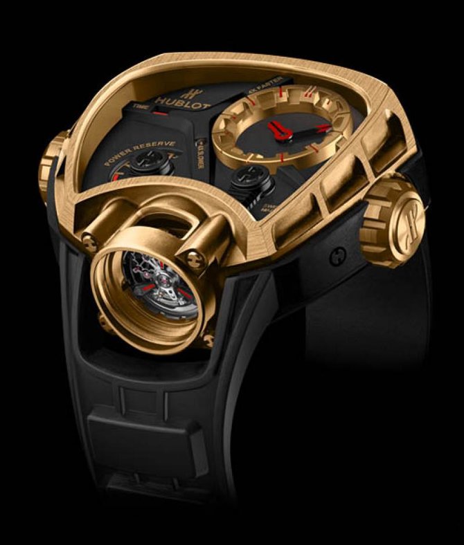 Hublot 902.OX.1138.RX Masterpieces MP 02 Key of Time King Gold - фото 2