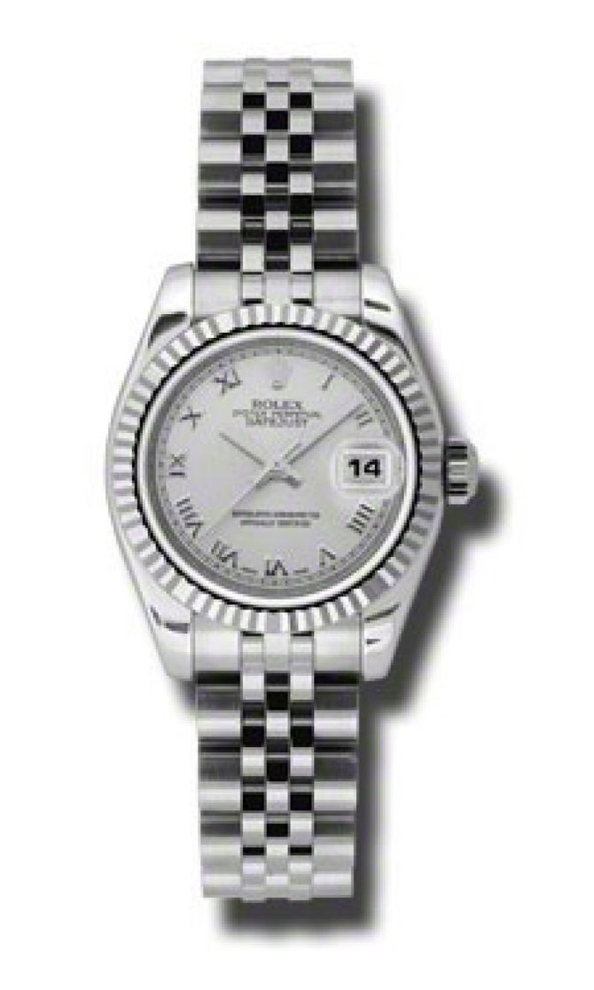 Rolex 179174 srj Datejust Ladies 26mm Steel and White Gold - фото 2