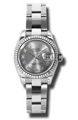 Rolex Datejust Ladies 179174 rro 26mm Steel and White Gold