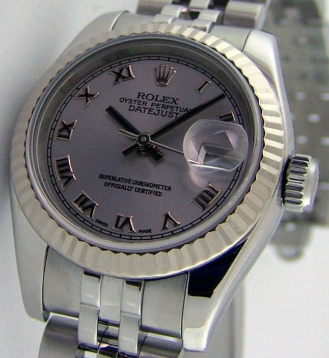 Rolex 179174 rrj Datejust Ladies 26mm Steel and White Gold - фото 2