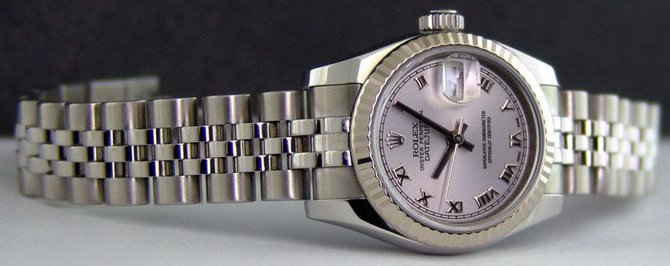 Rolex 179174 rrj Datejust Ladies 26mm Steel and White Gold - фото 3