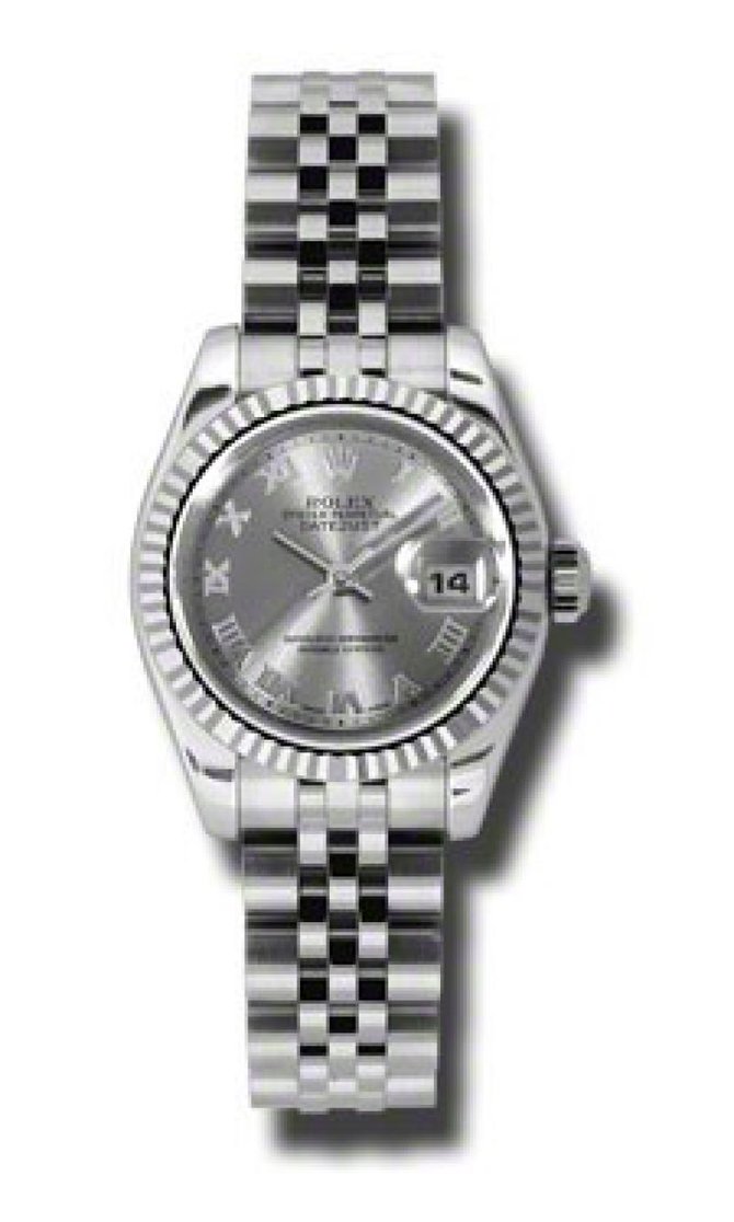 Rolex 179174 rrj Datejust Ladies 26mm Steel and White Gold - фото 1