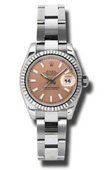 Rolex Datejust Ladies 179174 pso 26mm Steel and White Gold
