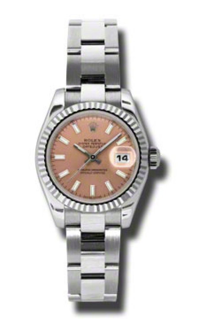 Rolex 179174 pso Datejust Ladies 26mm Steel and White Gold - фото 1