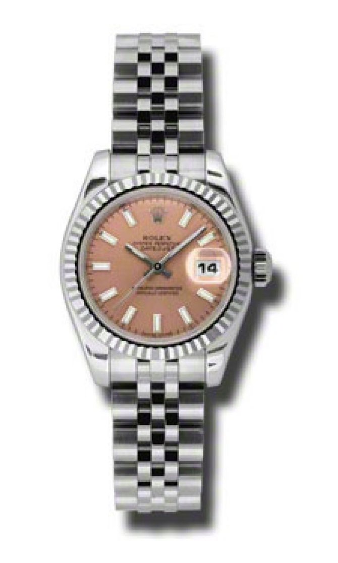 Rolex 179174 psj Datejust Ladies 26mm Steel and White Gold - фото 1