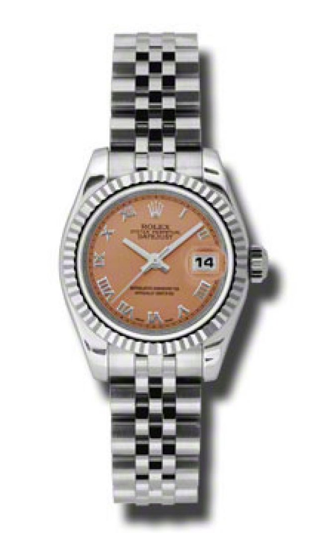 Rolex 179174 prj Datejust Ladies 26mm Steel and White Gold - фото 2