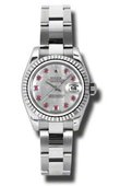Rolex Datejust Ladies 179174 mrbo  26mm Steel and White Gold