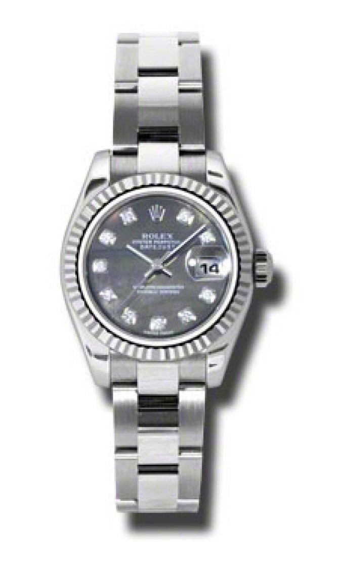 Rolex 179174 dkmdo Datejust Ladies 26mm Steel and White Gold - фото 1