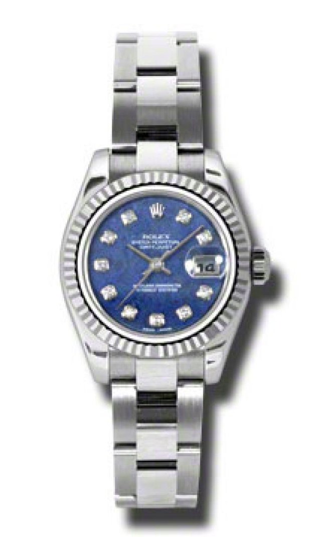 Rolex 179174 blsodo Datejust Ladies 26mm Steel and White Gold - фото 1
