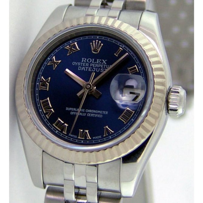 Rolex 179174 blrj Datejust Ladies 26mm Steel and White Gold - фото 2