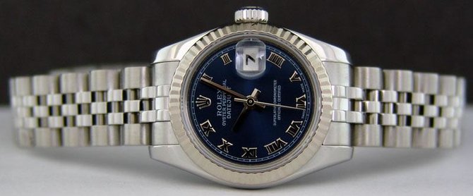 Rolex 179174 blrj Datejust Ladies 26mm Steel and White Gold - фото 3