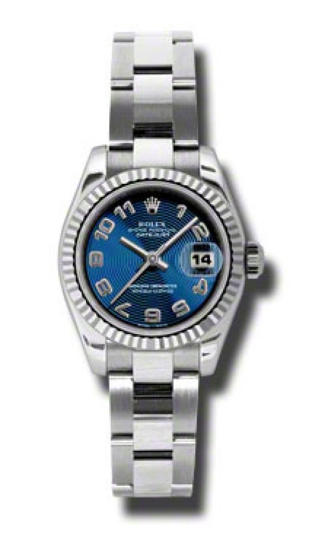 Rolex 179174 blcao Datejust Ladies 26mm Steel and White Gold - фото 1