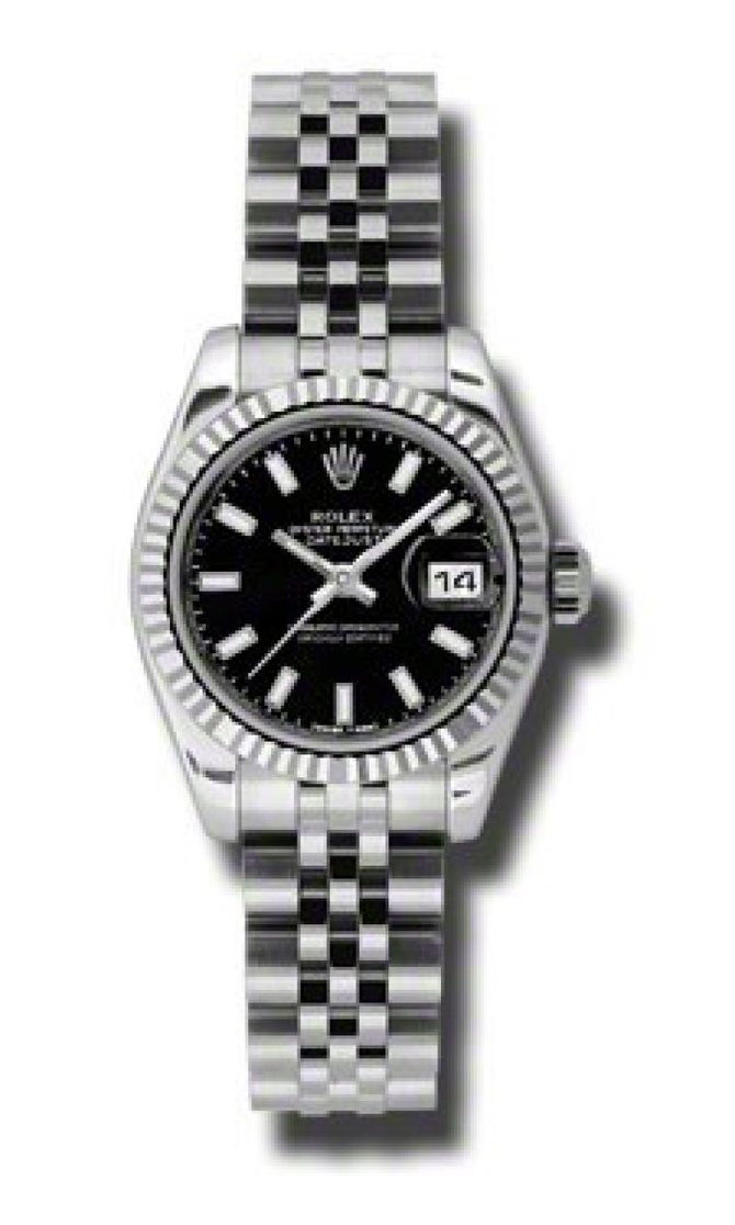 Rolex 179174 bksj Datejust Ladies 26mm Steel and White Gold - фото 1