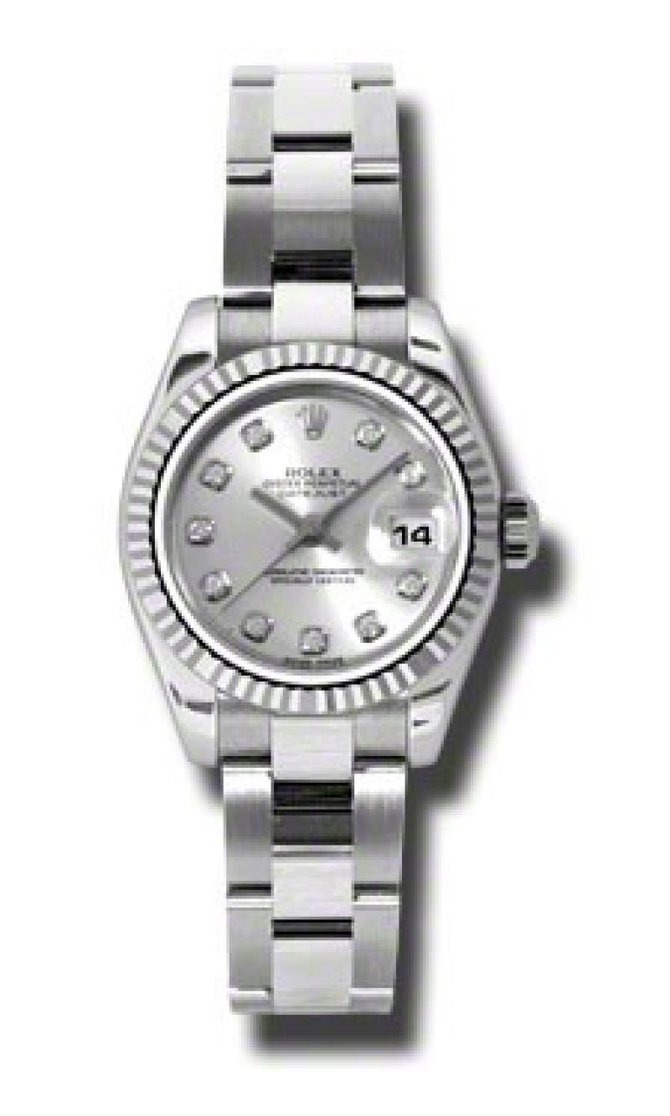 Rolex 179174 sdo Datejust Ladies 26mm Steel and White Gold - фото 2