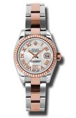 Rolex Datejust Ladies 179171 mdro 26mm Steel and Everose Gold