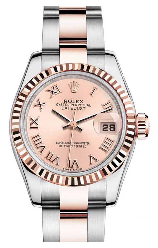 Rolex 179161 pro Datejust Ladies 26mm Steel and Everose Gold - фото 1