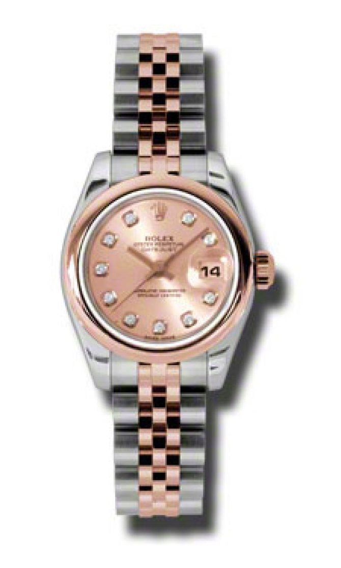 Rolex 179161 Pink D Datejust Ladies 26mm Steel and Everose Gold - фото 2