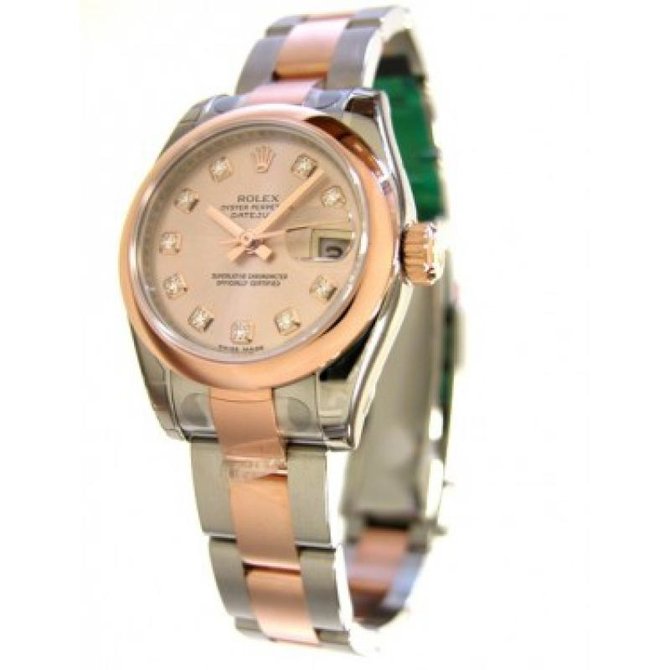 Rolex 179161 pdo Datejust Ladies 26mm Steel and Everose Gold - фото 5