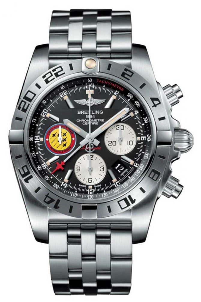 Breitling AB04203J|BD29|377A Chronomat 44 GMT Patrouille Suisse 50th Anniversary - фото 1