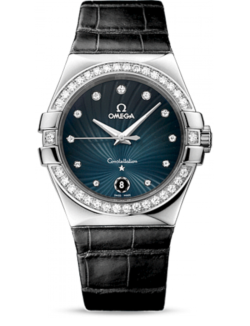 123.18.35.60.56.001 Omega Quartz Constellation Ladies