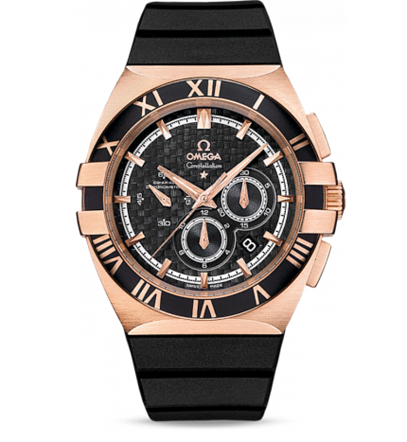121.62.41.50.01.001 Omega Double eagle co-axial chronograph Constellation