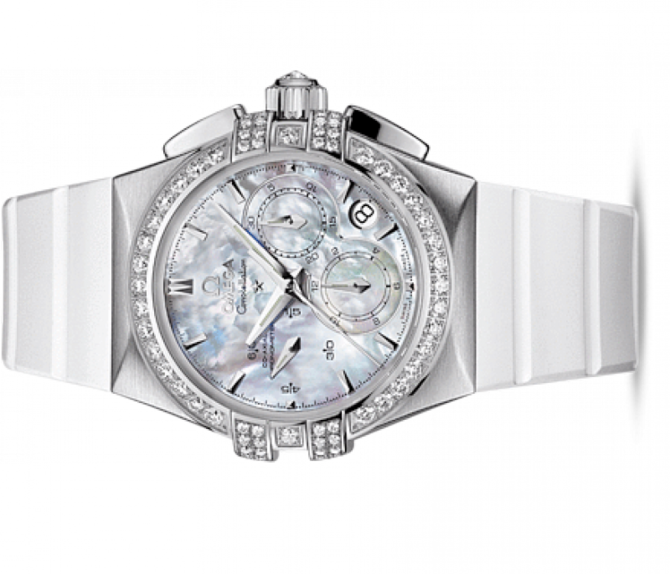 Omega 121.17.35.50.05.001 Constellation Ladies Double eagle co-axial chronograph - фото 2