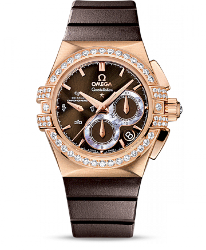 Omega 121.57.35.50.13.001 Constellation Ladies Double eagle co-axial chronograph - фото 1