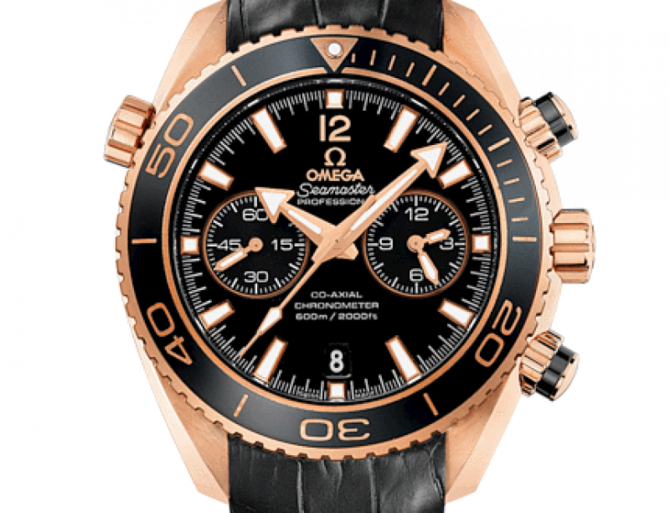 Omega 232.63.46.51.01.001 Seamaster Planet ocean 600M chronograph Ceragold - фото 3