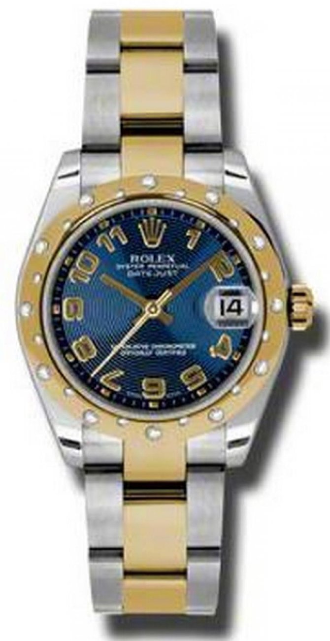 Rolex 178343 blcao Datejust 31mm Steel and Yellow Gold  - фото 1